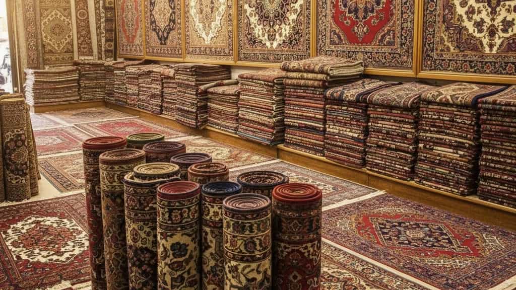 فروش اقساطی فرش و کناره فرش در ارزانسرای هوشمند اردبیل